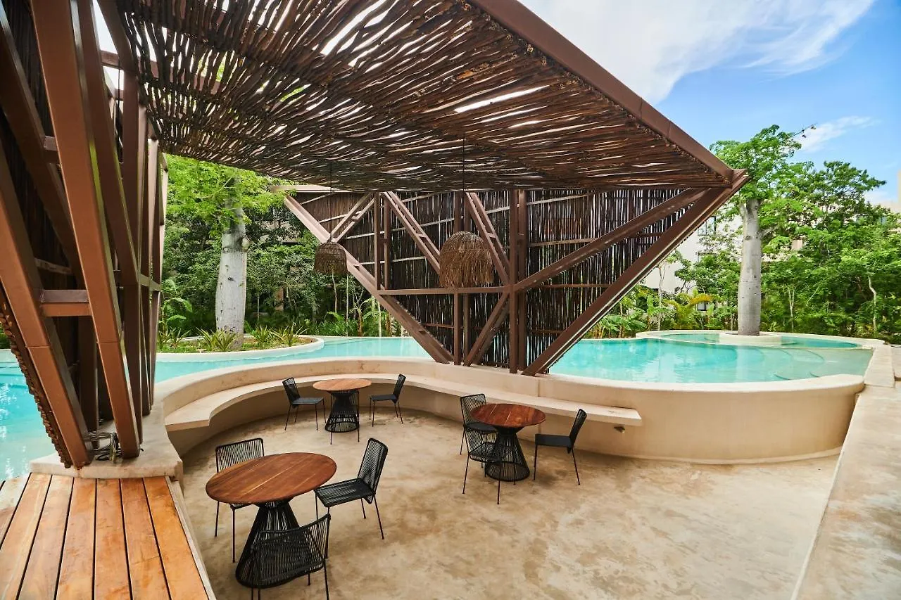 טולום Ariel - Beach Club Access & Gym & Pool & Coworking דירה